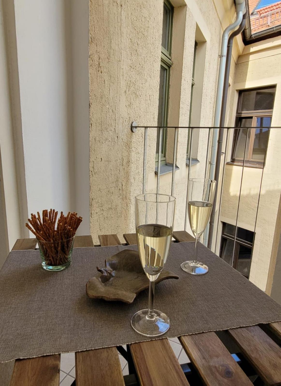 Cosel Apartment Altstadt Radfahrer Balkon Meissen Luaran gambar