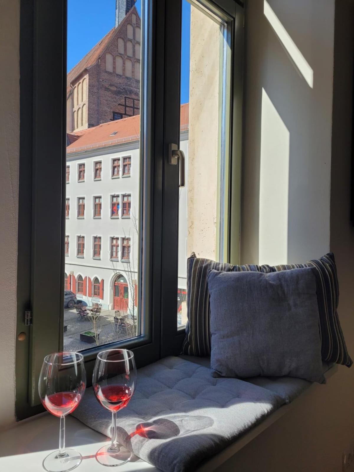 Cosel Apartment Altstadt Radfahrer Balkon Meissen Luaran gambar
